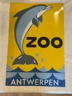 Emaille bord - Zoo Antwerpen - Dolphin - Emaille