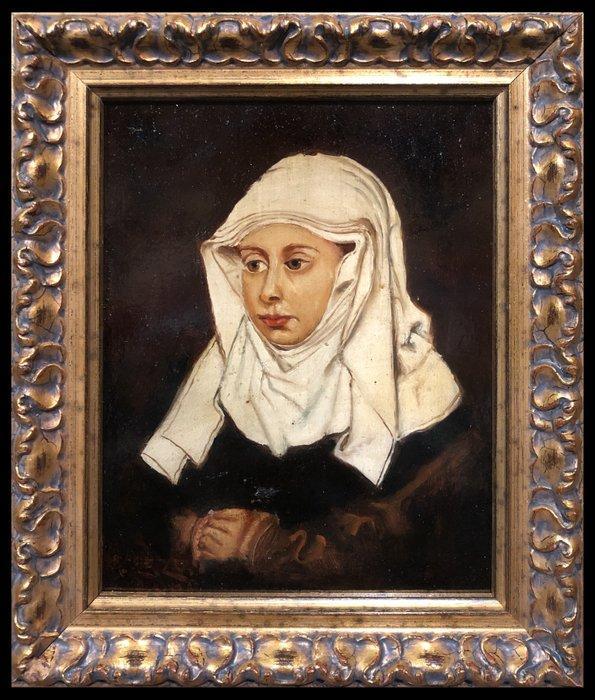 European School (c. 1960), After Robert Campin - De Begijn, Antiquités & Art, Art | Peinture | Classique