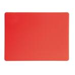 Snijplank | LDPE | Rood | 305x229x12(h)mm Hygiplas, Verzenden, Nieuw in verpakking