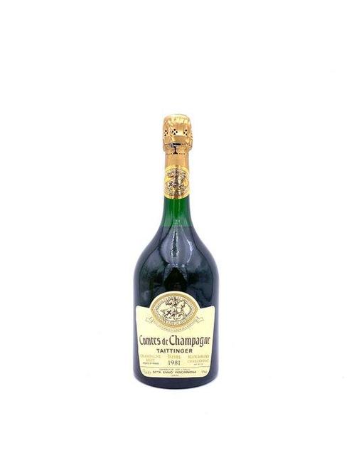 1981 Taittinger, Comtes de Champagne - Champagne Blanc de, Verzamelen, Wijnen