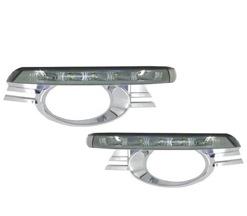 Grilles Antibrouillard Led Daylight Pour Mercedes C W204 07-, Auto-onderdelen, Verlichting, Verzenden