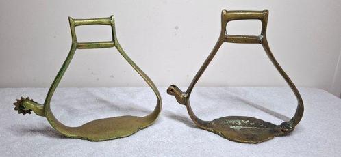 Bronze - Étrier, Antiek en Kunst, Curiosa en Brocante