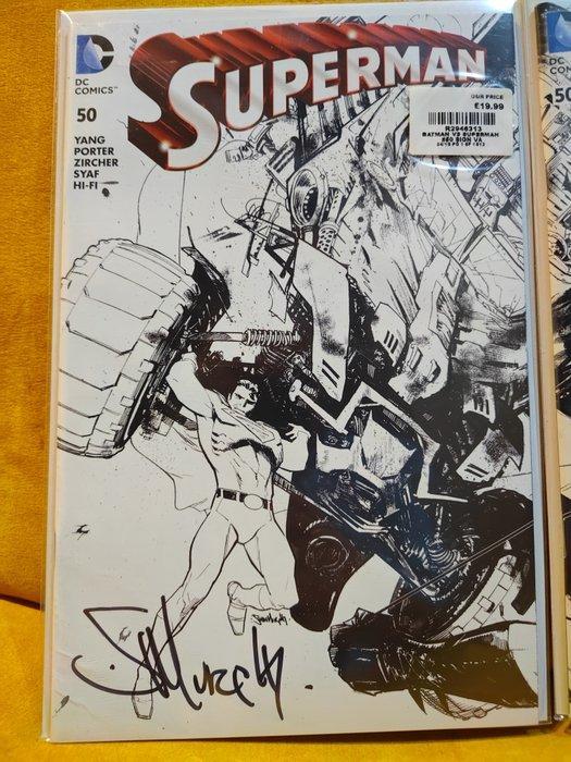 Batman, Superman #50 - 2 Signed comic - Éditions diverses -, Boeken, Strips | Comics