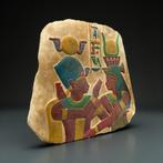 Replica van het oude Egypte Relief van koning Ramesses II &