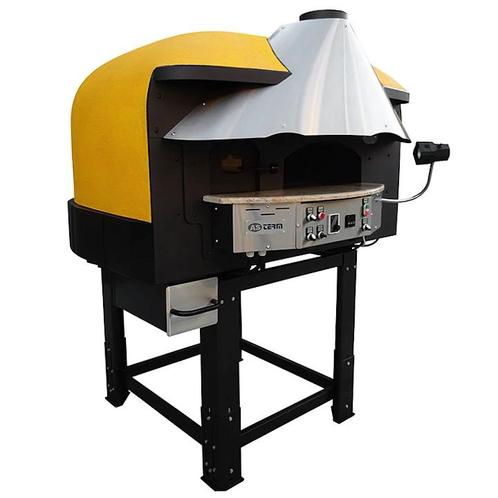 Roterende Pizzaoven | SERIE MIX-RK (SILICONE) | Gas/Hout |, Zakelijke goederen, Horeca | Keukenapparatuur, Nieuw in verpakking