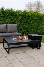 Vuurtafel Ambiance rechthoek zwart 120x80x35cm - inbouwvuur, Tuin en Terras, Ophalen of Verzenden, Nieuw