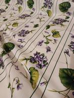 Textile - 350 cm - 140 cm - Broderie de coton faite à la, Antiek en Kunst