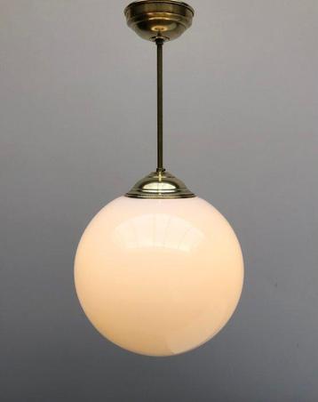 Plafondlamp - Opaline glas