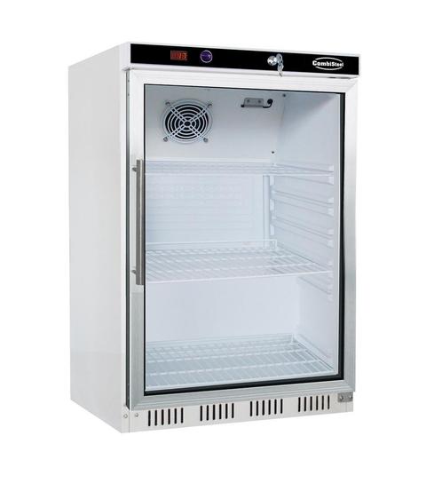 Koelkast 1 Glasdeur  130 Liter Wit, Elektronische apparatuur, Vriezers en Diepvrieskisten, Ophalen of Verzenden