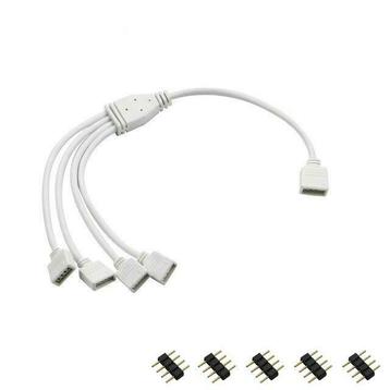 LED Strip RGB splitter kabel in 4 delen, Ophalen of Verzenden