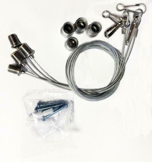 Metalen kabelset voor LED paneel, Huis en Inrichting, Lampen | Losse lampen, Nieuw, Verzenden