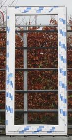 pvc terrasraam , raam , chassis 105 x 227  wit / kwartgsrijs, Nieuw
