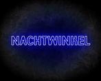 NACHTWINKEL neon sign - LED neon reclame bord neon letter..., Zakelijke goederen, Verzenden