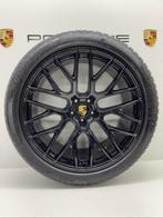 Porsche Macan ORIGINELE 21inch RS Spyder zwart met banden, Banden en Velgen, Ophalen