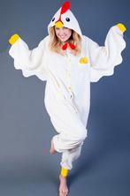 Onesie Kip Pak M-L Kippenpak Kostuum Wit Ei Hen 170 176 Jump, Ophalen of Verzenden, Nieuw