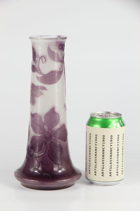 Emile Gallé - Vase - Verre, Antiek en Kunst, Kunst | Designobjecten
