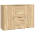Dressoir Sonoma Eik 91cm | Retour Deal | 40% Korting, Huis en Inrichting, Verzenden, Nieuw, 50 tot 100 cm, 25 tot 50 cm