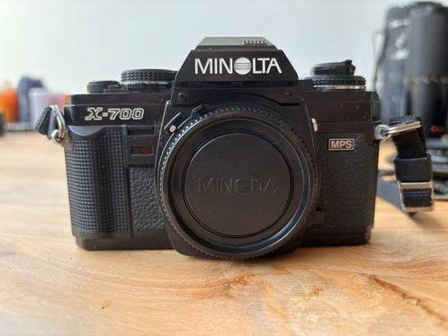 Minolta X-700 MPS + MD 24–35mm, MD Macro Rokkor 100mm, MD, Audio, Tv en Foto, Fotocamera's Analoog