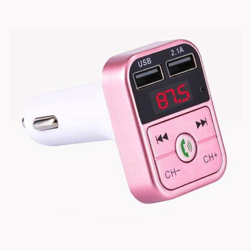 Dual USB Autolader Bluetooth Handsfree Oplader FM Radio Kit, Telecommunicatie, Mobiele telefoons | Toebehoren en Onderdelen, Nieuw