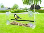 NIEUW - Raamvoederhuis XL transparant, Dieren en Toebehoren, Vogels | Overige Vogels