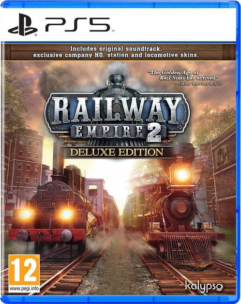 Railway Empire 2-Deluxe Edition (PlayStation 5) NIEUW, Games en Spelcomputers, Games | Sony PlayStation 5, Ophalen of Verzenden