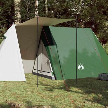 vidaXL Tente de camping 3 personnes vert imperméable beschikbaar voor biedingen