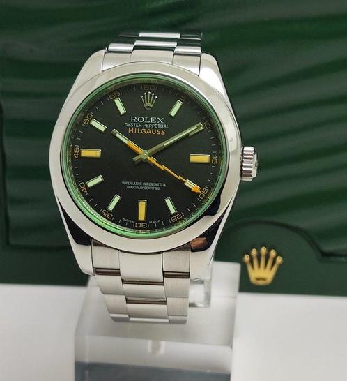 Rolex - Milgauss - Ref. 116400GV - Homme - 2010-2020, Handtassen en Accessoires, Horloges | Heren