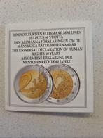 Finland. 2 Euro 2008 Human Rights Proof (Zonder
