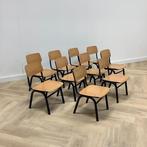 Tweedehands complete school set van Marko 20 stoelen, blauw, Gebruikt, Hout, Eén