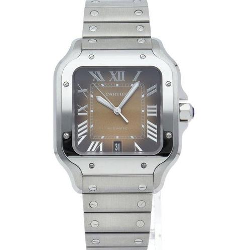 Cartier - Santos de Cartier - WSSA0064 - Homme - 2020 et, Handtassen en Accessoires, Horloges | Heren