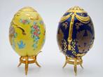 Fabergé ei - 2 Fabergé-eieren - Porselein