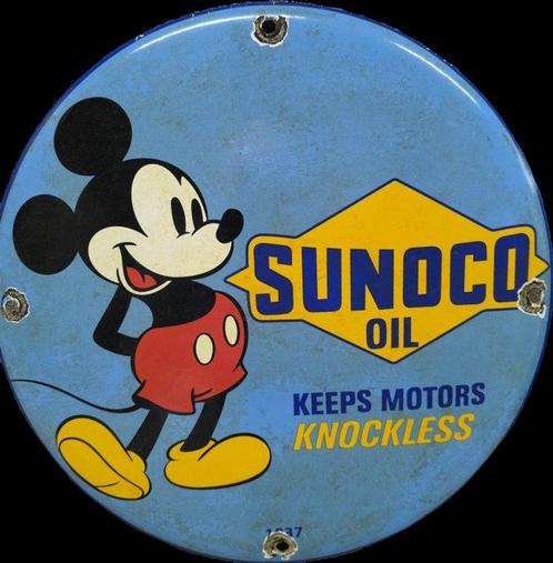 Mickey Sunoco - 1 reclame bord, Verzamelen, Disney
