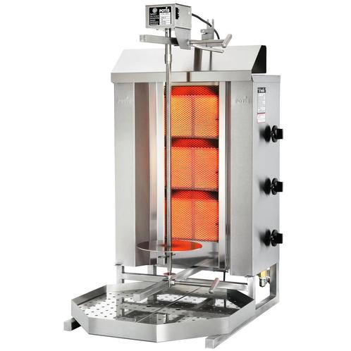 Dönergrill | STANDARD | Gas | 3 Branders | 10.5kW (3x, Zakelijke goederen, Horeca | Keukenapparatuur, Nieuw in verpakking, Verzenden