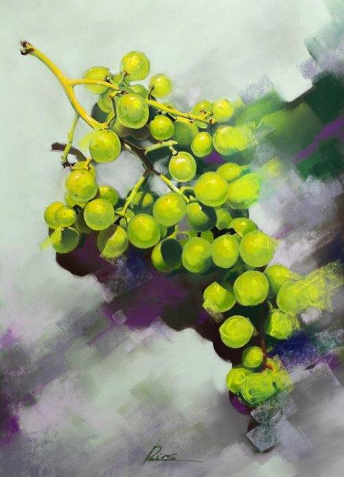 André Rios - Grapes, Antiek en Kunst, Kunst | Schilderijen | Modern