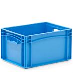 Stapelbak kunststof  L: 400, B: 300, H: 215 (mm) blauw, Bricolage & Construction, Casiers & Boîtes, Ophalen of Verzenden