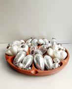 Kerstballen (35) - Craquelé - Set craquelé kerstballen, Nieuw