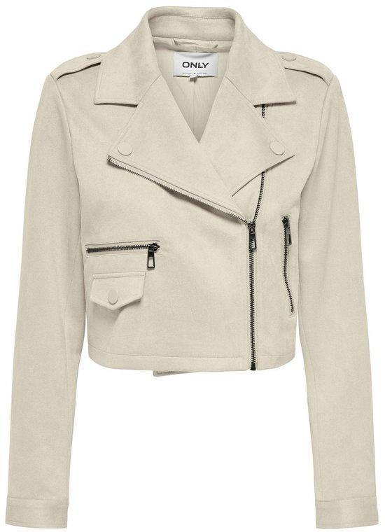 ONLY ONLDIANE FAUX SUEDE LIFE BIKER CC OTW Dames Biker -..., Kleding | Dames, Jassen | Winter, Nieuw, Verzenden