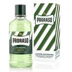 Proraso Groen After Shave Lotion 400ml (Aftershave), Handtassen en Accessoires, Uiterlijk | Parfum, Nieuw, Verzenden
