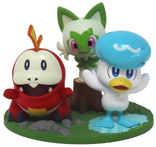 Nintendo Pokémon Scarlet & Violet Statue-Starters 9CM, Verzamelen, Poppetjes en Figuurtjes, Ophalen of Verzenden