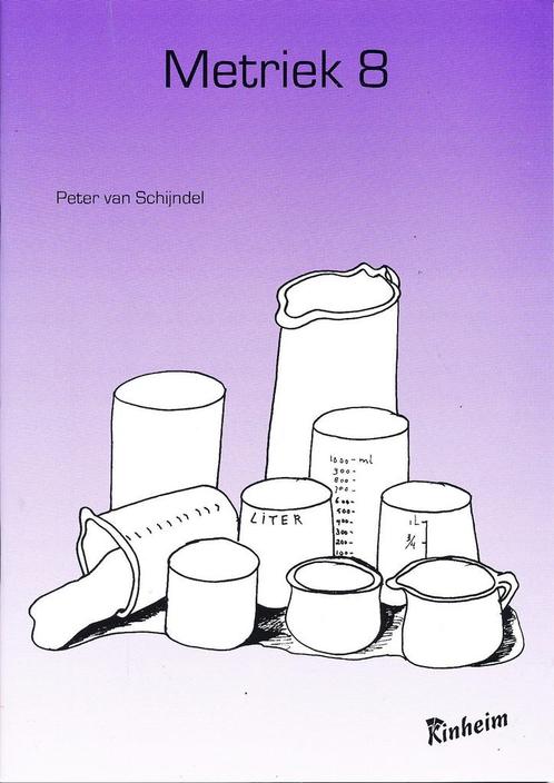 Kinheim Metriek 8 oude versie (per stuk), Livres, Livres scolaires, Envoi