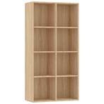 Boekenkast 8 Vakken | Tweede Kansje | Sonoma Eiken, Huis en Inrichting, Kasten | Boekenkasten, Met plank(en), Strak en klassiek
