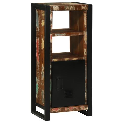 vidaXL Badkamer Wandkast 40x30x90 cm Gerecycled Massief Hout, Huis en Inrichting, Badkamer | Badkamermeubels, Nieuw, Verzenden