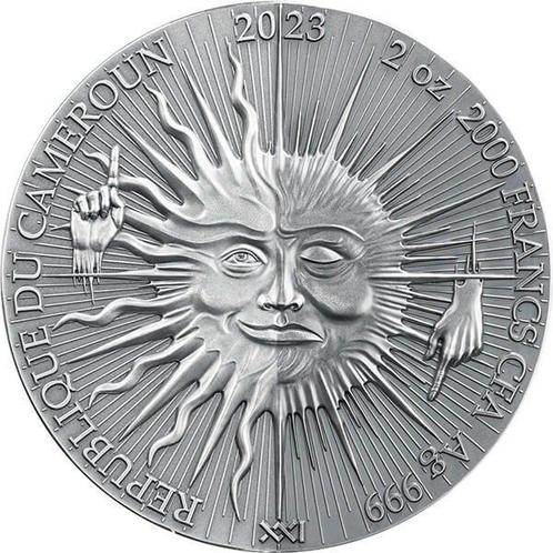 Kameroen. 2000 Francs 2023 Lucifer Morning Star Dual Essence, Postzegels en Munten, Munten | Europa | Niet-Euromunten