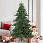 vidaXL Kunstmatige Hinged Kerstboom Groen 180 cm PVC, staal, Diversen, Verzenden, Nieuw