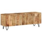 vidaXL Tv-meubel 110x30x40 cm massief mangohout, Huis en Inrichting, Kasten |Televisiemeubels, Verzenden, Nieuw