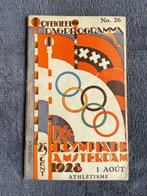 Jeux Olympiques - 1928 - Brochure, Event programme, Collections