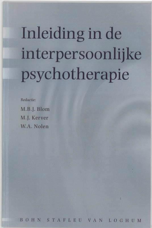 Inleiding in de interpersoonlijke psychotherapie, Boeken, Psychologie, Gelezen, Verzenden