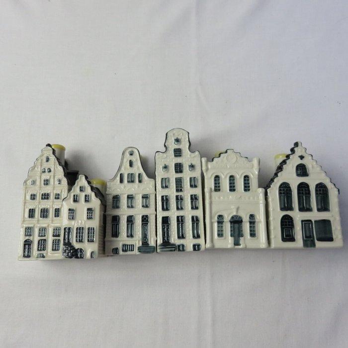 KLM-huisje - Bols - Zes KLM huisjes, Antiek en Kunst, Antiek | Wandborden en Tegels