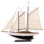 Model zeilboot tweemaster 55cm, Hobby & Loisirs créatifs, Modélisme | Bateaux & Navires, Verzenden