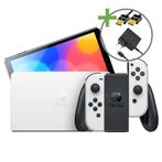 Nintendo Switch Console OLED Starter Pack - Wit, Verzenden, Nieuw